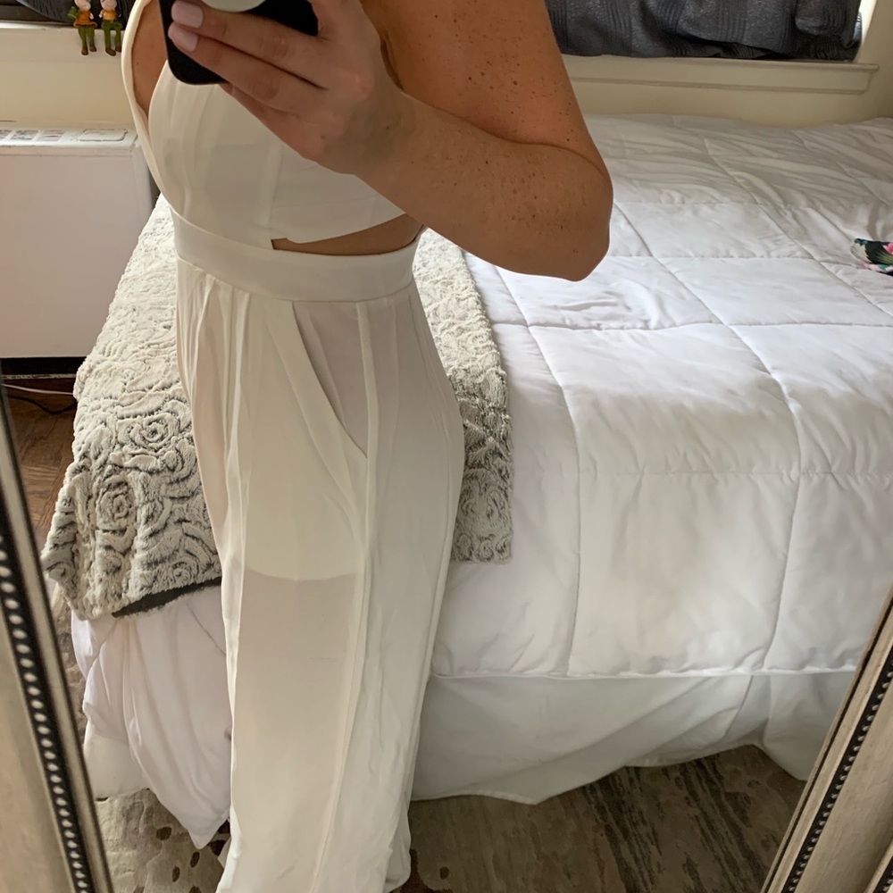 White jumpsuit